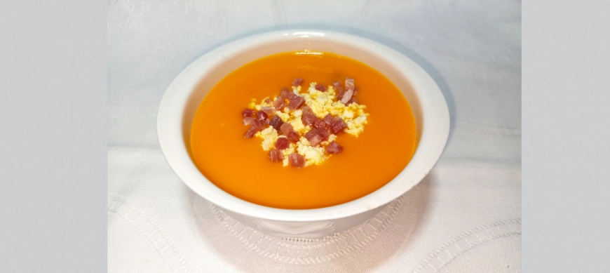 Salmorejo de Zanahoria con thermomix