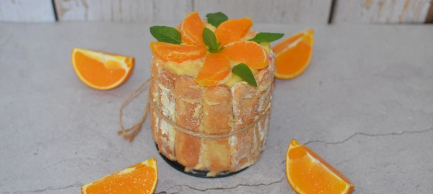 TIRAMISU DE NARANJA