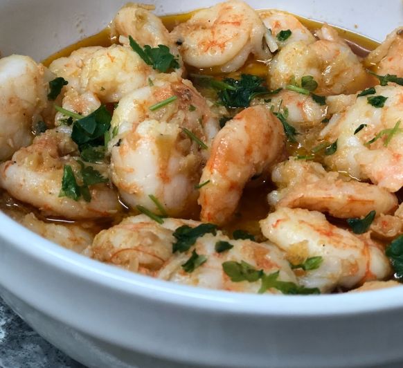 Gambas al ajillo