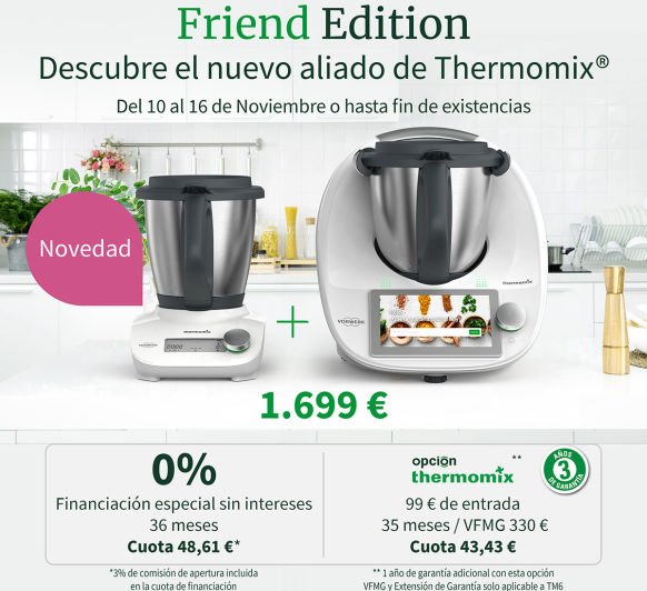 OS PRESENTAMOS Thermomix® FRIEND